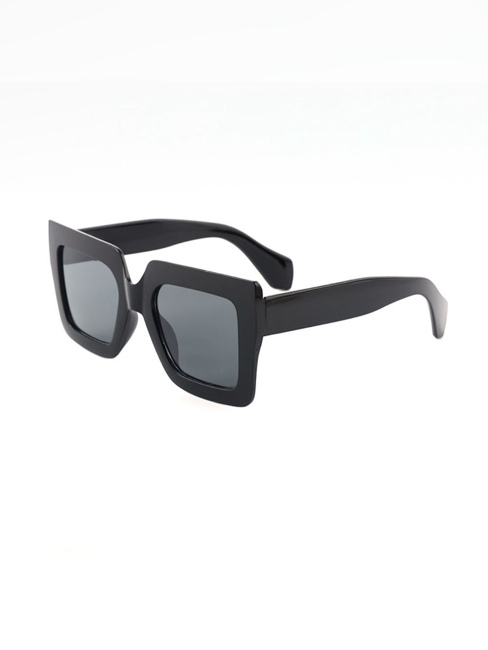 Black Oversized Square Sunglasses - Women Accessories